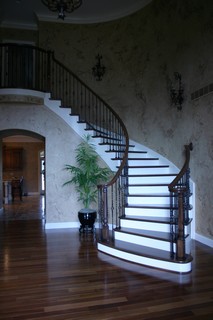 Curving Stairway